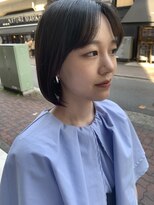 カーム(calm)&nbsp;大人可愛いモテ髪20代30代40代乾かすだけでまとまる韓国ボブ