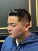 クルーカット アイロンパーマ　メンズ