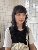 スタニング 渋谷(STUNNING.) ロングパーマ くるくるパーマ ヴァーブパーマ