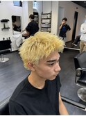 スパイキーショート 金髪スパイキー【町田/MEN'S】