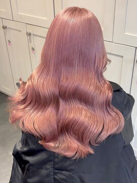 ベレーザ 渋谷(BELEZA) 11584ホワイトピンクラベンダーミルクティー髪質改善韓国風巻き