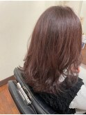 無造作ウェーブ×スカーレット20代30代40代大人可愛いロング