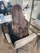 プラス ファースト ヘア(Plus 1st)&nbsp;ラベンダーブラウン×インナーカラーミルクティーベージュ