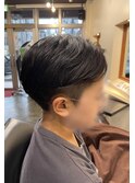 子供カット/男の子カット/ツーブロック×マッシュ