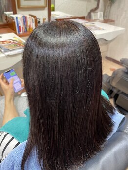 弱酸性 さとう美容室の写真/一人一人のお客様に向き合った、丁寧なカウンセリングと施術☆アットホームな雰囲気で居心地の良さも◎
