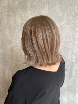 ソラ ヘアデザイン(Sora hair design) ミルクティーグレージュ