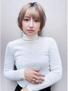 ヘアーラウンジトリップ(hair lounge TRiP) 大人女性に◎小顔見せ◎トップふんわり◎ショートスタイル