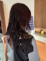 ロビー(LOBBY)&nbsp;ボルドー×パーマ