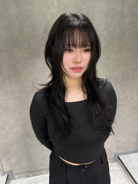 ジュノヘアージャパン 表参道(JUNO HAIR JAPAN) 黒髪/クラゲヘアー/オリーブグレー/小顔/ココアベージュ/渋谷