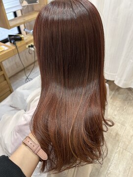 ヘアープロデュース アライヴ(Hair Produce ALive) 韓国風レイヤーカット。ぷるつや髪質改善カラー。