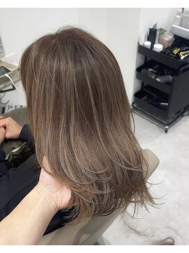 アムドット(Amu.) ハイライトカラーケアブリーチダブルカラー白髪ぼかし脱白髪染め