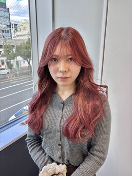 クラウドナイン(CLOUD Nine) ピンクベージュ　レイヤーカット