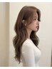 ブリーチなし、ダブルカラー、2回+韓国カット+トリートメント