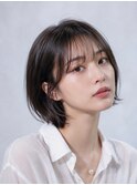 桜木町/横浜/韓国風くびれショートボブ/外ハネボブ