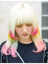 ジーンジャパン(GENE japan)&nbsp;キャンディーカラー/裾カラー