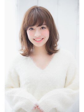 ガーデン ムサシコスギ(GARDEN MUSASHIKOSUGI) 愛されミディアム/顔まわりカット/似合わせカット/伸ばしかけ