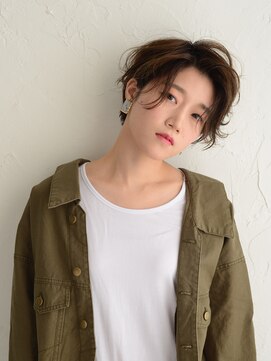 アース 武蔵境店(HAIR & MAKE EARTH) くせ毛風☆セミウェットヘア