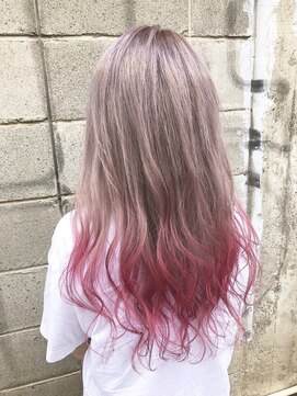 ライブトレア(LIVE TOREA) カラーバターピンクグラデ