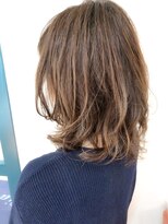 リアン(Lian) 【デジパー】ミディアムデジパーのレイヤースタイル