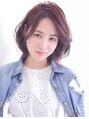 アグ ヘアー スロー 今宿店(Agu hair throw) 耳掛けレイヤーボブ!重い印象のボブも軽く可愛い印象に!