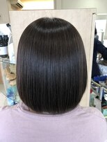 ナチュラル(Natural) 艶ボブ♪【多賀城、塩釜、中野栄、縮毛矯正、髪質改善】