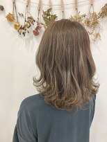 フラン バイ ケンジ(Flan by KENJE) ブリーチなし☆ブルーグレージュ