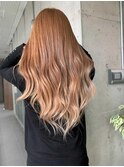 #ガルボヘアー #ベージュ #グラデーション #@garbohair_rina