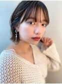 メイク映えする耳かけ『レイヤーボブ』【イメチェン】