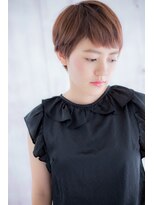 マニッシュ＆クール！アッシュピンクマッシュヘアc1