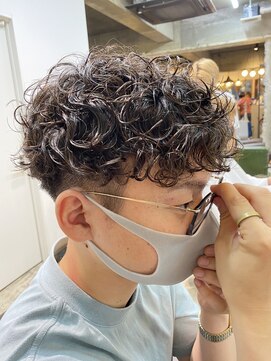 ヘアーラボ ハチ(HAIR LABO HACHI) マッシュ×パーマ