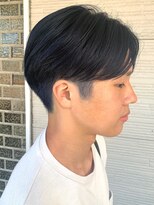 ビュー トウキョウ(VIEW TOKYO)&nbsp;スキンフェード×サイドパート×スパイラルパーマ×韓国風