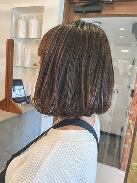 ネッコ(necco) ハイライト×ボブ