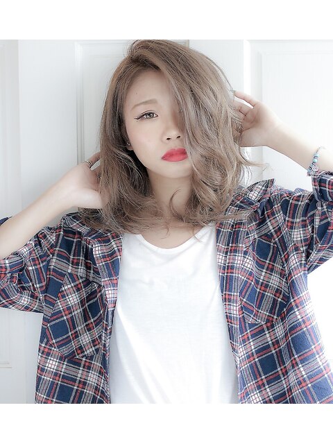 silky bob × natural gradation