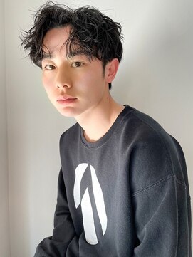 ネオリーブ クーロ メゾン 横浜(Neolive curro Maison) ニュアンスパーマ×ツイストスパイラルパーマ[メンズ]