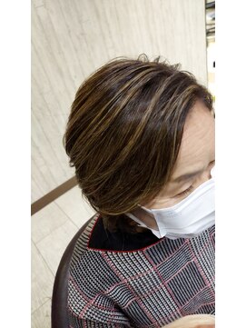 アース 菊名店(HAIR&MAKE EARTH) 白髪ぼかしのハイライト