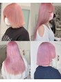ターン ヘアー(TAAN HAIR) ピンクは淡さが大事です♪