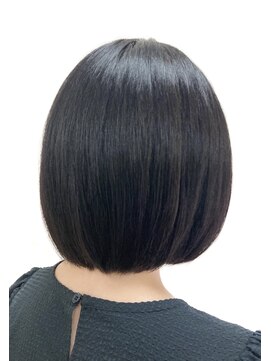 黄ぐまくん美容室 ミディアム　ボブ