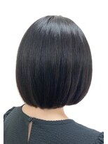 黄ぐまくん美容室 ミディアム ボブ