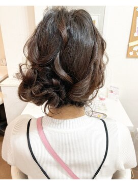 アールイー(Re:) サイドアップ サイドシニヨン