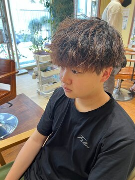 ラッドバイプティパ(rad...by petit-pas) ツイストパーマ/水戸/マッシュ