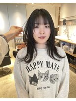 ヘアーエスクールシーユー 枚方T-SITE店(hair S.COEUR×Cu)&nbsp;ミディアムレイヤー