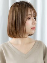 ドクターズ サロン ラブ(Dr's Salon LAB)&nbsp;透明感あるシルキーベージュで小顔ツヤ感ボブo古河20代30代40代