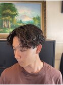 波巻パーマ