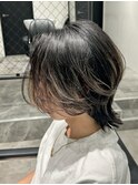 ミディアムウルフハイライト