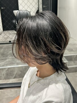 ジェントル(GENTLE) ミディアムウルフハイライト