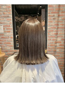 オーガニック アトリエ 大宮(organic+atelier) 20代30代40代くびれヘア似合わせカット白髪ぼかしアースカラー