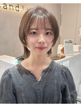 サンドハーツギンザ(sand Hearts ginza) 似合わせカット/ショートボブ/ボブ/縮毛矯正/髪質改善/銀座駅