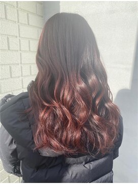 シェリール 八千代台駅(CHERIR) サラつやロング×チェリーレッド