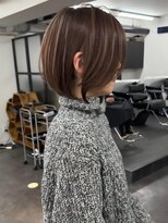 ジルブラン 土浦(JIL BLAN)&nbsp;ハイライトバレイヤージュダブルカラーショートカット30代40代