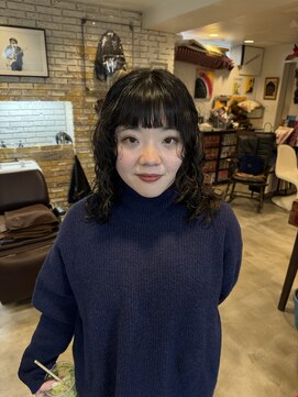 リブロ 三軒茶屋(LIBRO) メルティ―カラーフェミニンロングマッシュウルフボブヘア着物